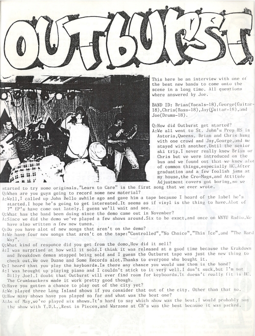 outburst01 in effect
